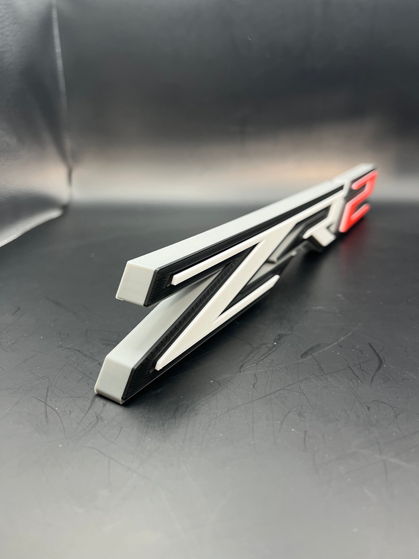Chevy ZR2 Logo Sign Display | 3D Wall Desk Shelf Art - UNRIVAL3D