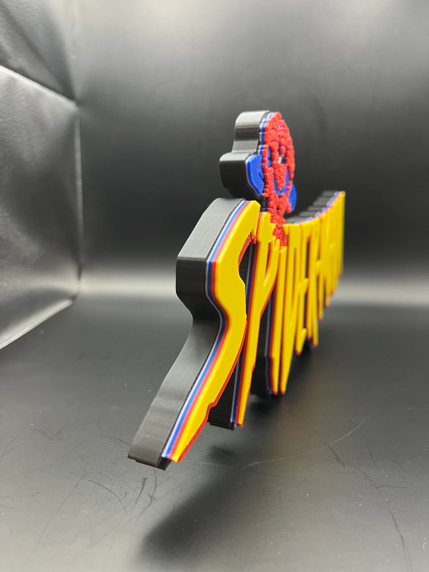 Spider-Man The Animated Series Logo Sign Display | 3D Wall Desk Shelf Art - UNRIVAL3D