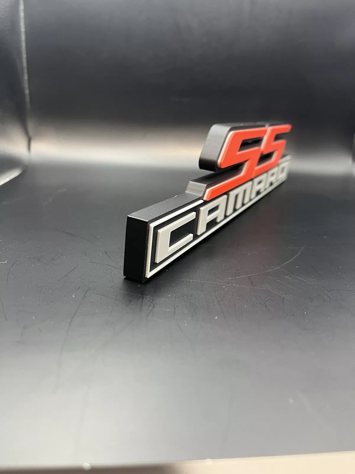Camaro SS Logo Sign Display | 3D Wall Desk Shelf Art - UNRIVAL3D