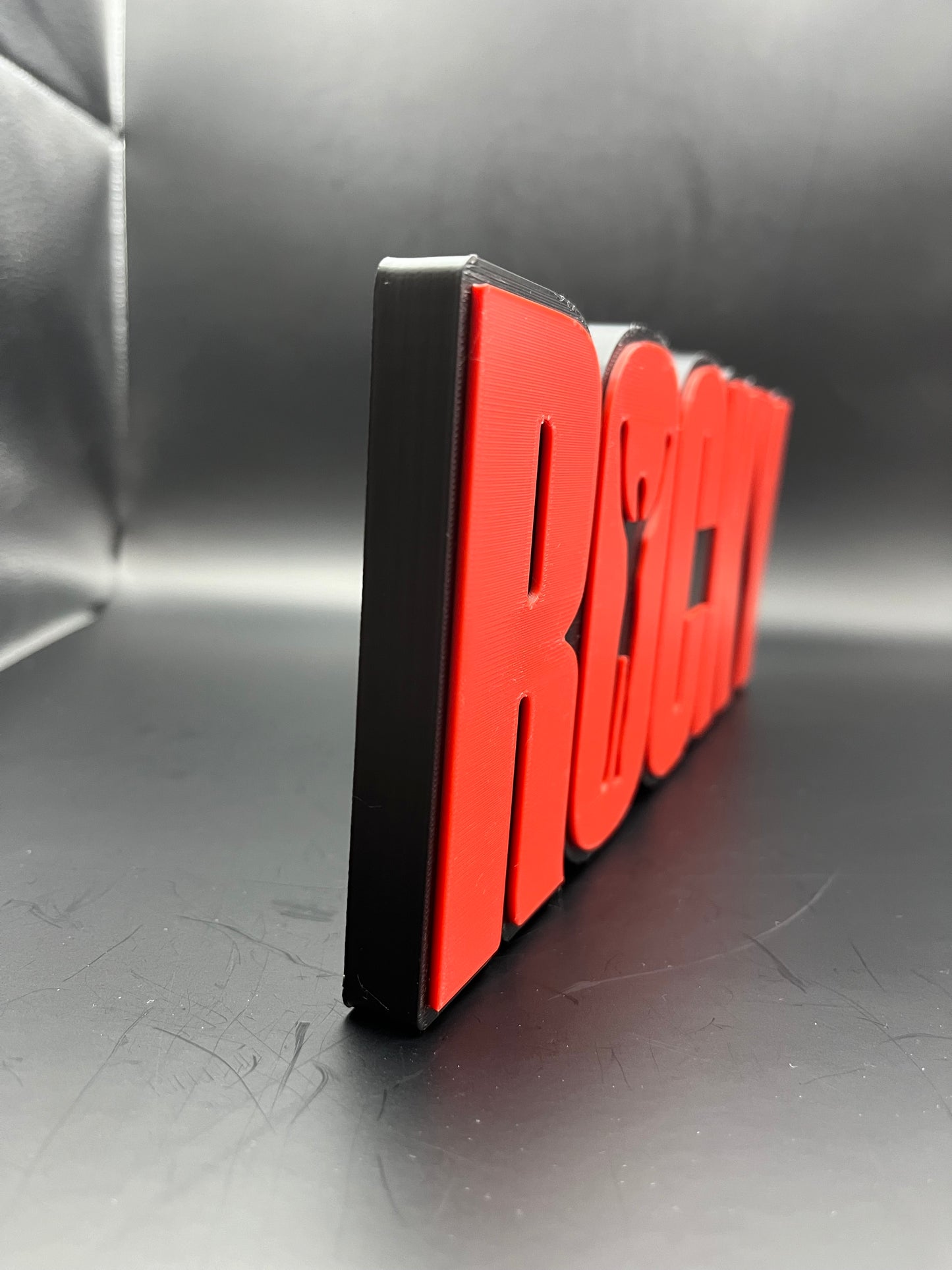 Rocky Movie Logo Sign Display | 3D Wall Desk Shelf Art - UNRIVAL3D