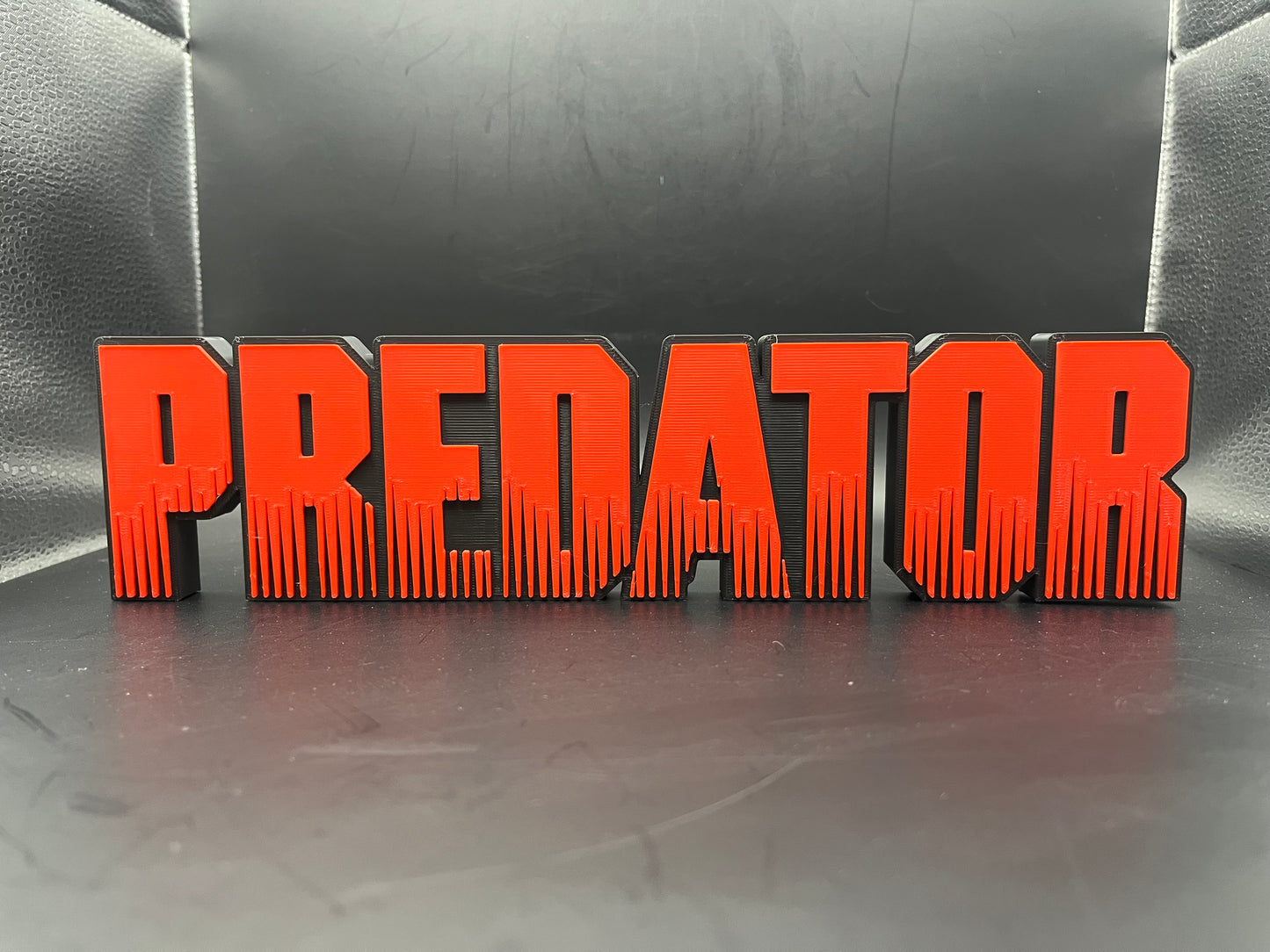Predator Logo Sign Display | 3D Wall Desk Shelf Art - UNRIVAL3D