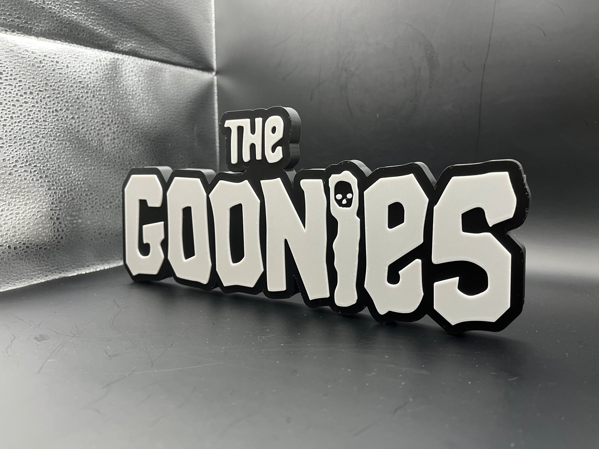 The Goonies Logo Sign Display | 3D Wall Desk Shelf Art - UNRIVAL3D