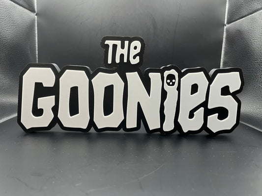 The Goonies Logo Sign Display | 3D Wall Desk Shelf Art - UNRIVAL3D