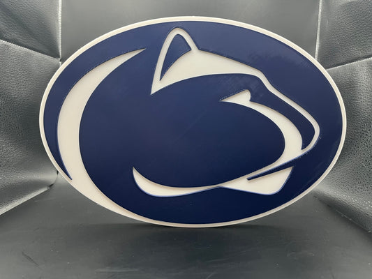 Penn State Logo Sign Display | 3D Wall Desk Shelf Art - UNRIVAL3D