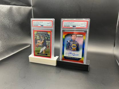 PSA Graded Card Stand Slab Holder | Desk Shelf Wall Display | Wall Mountable - UNRIVAL3D