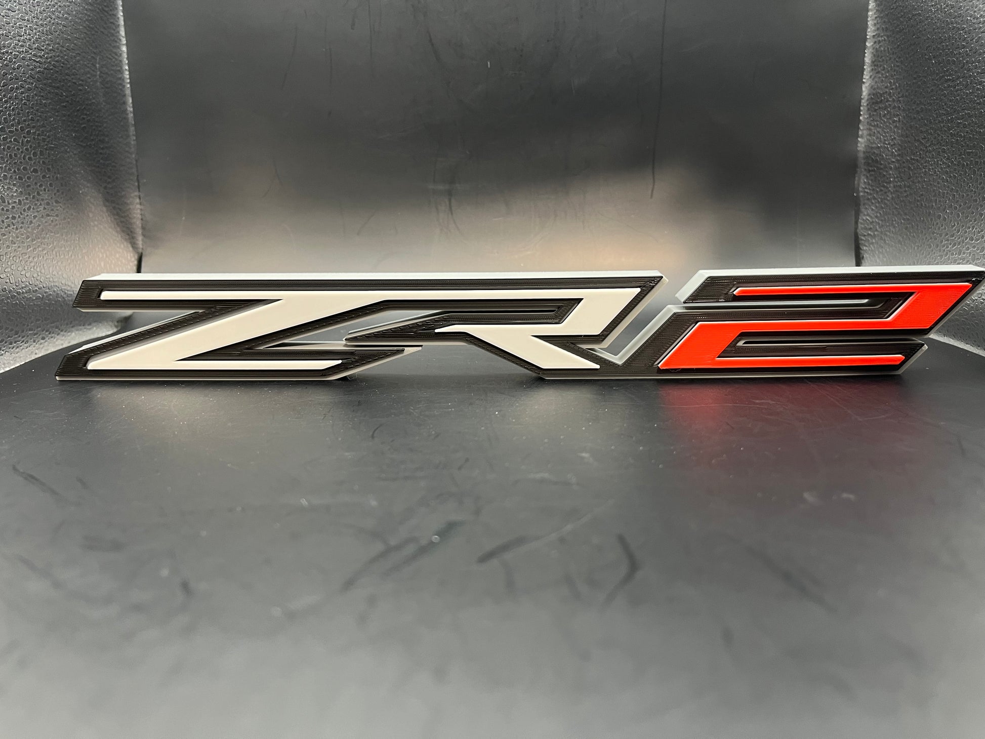 Chevy ZR2 Logo Sign Display | 3D Wall Desk Shelf Art - UNRIVAL3D