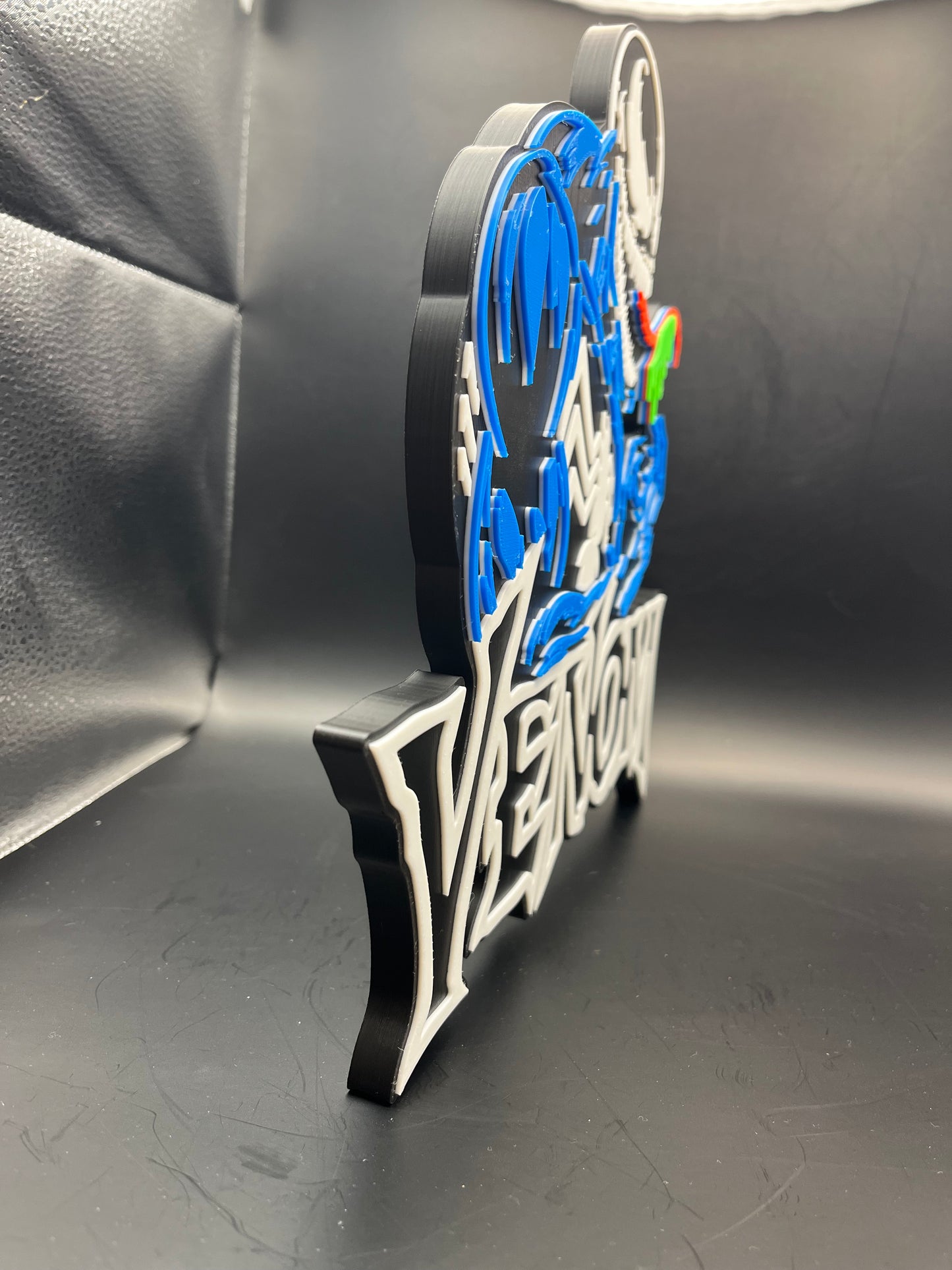 Venom Logo Sign Display | 3D Wall Desk Shelf Art - UNRIVAL3D