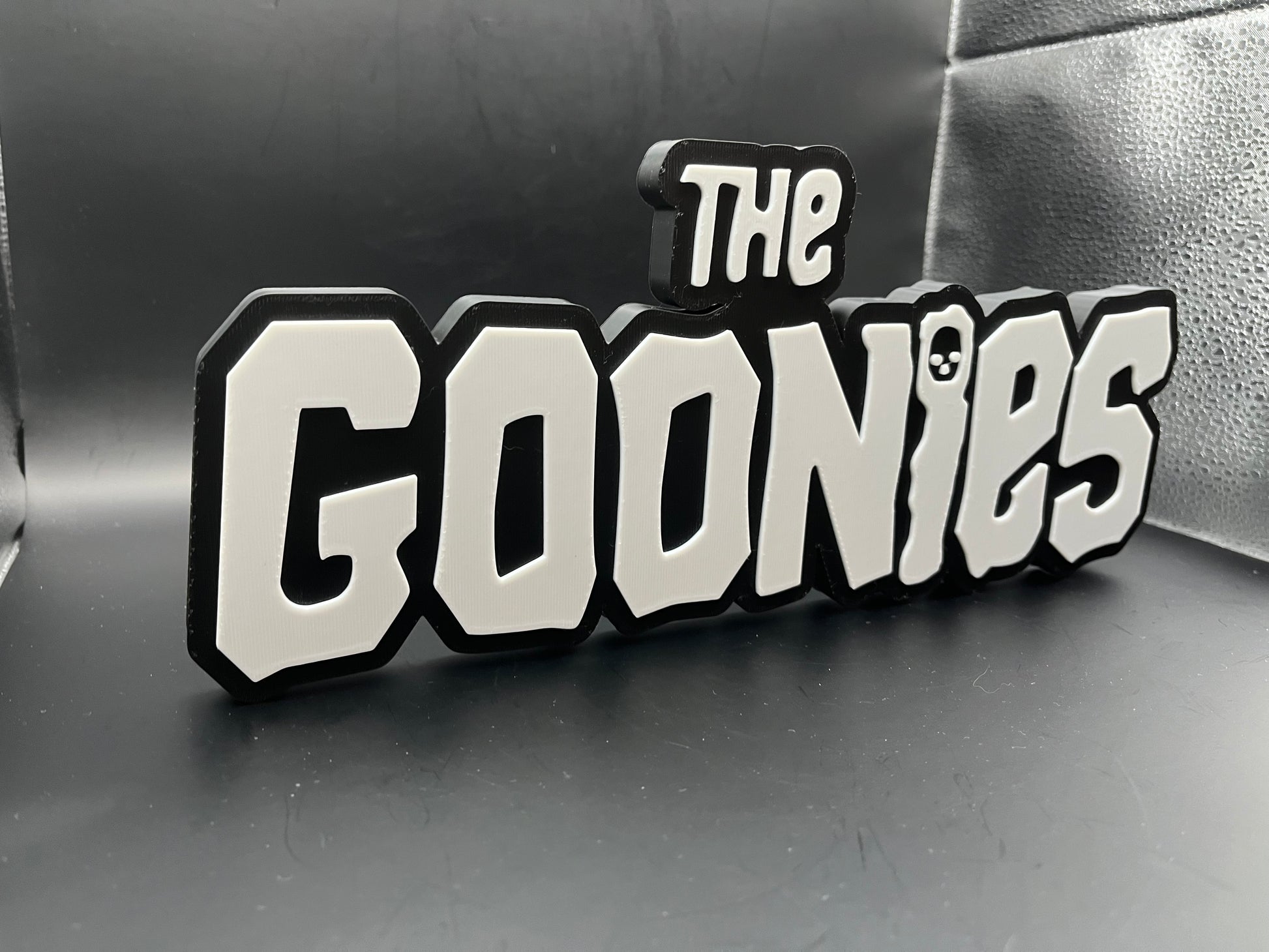 The Goonies Logo Sign Display | 3D Wall Desk Shelf Art - UNRIVAL3D