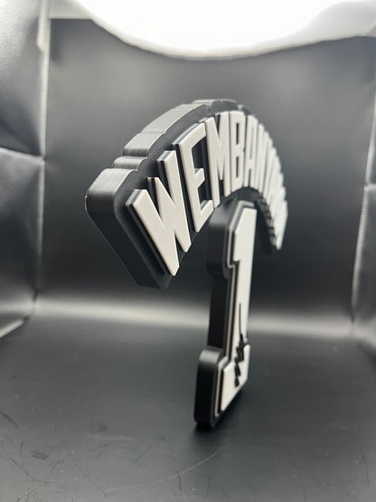 Victor Wembanyama Logo Sign Display | 3D Wall Desk Shelf Art - UNRIVAL3D