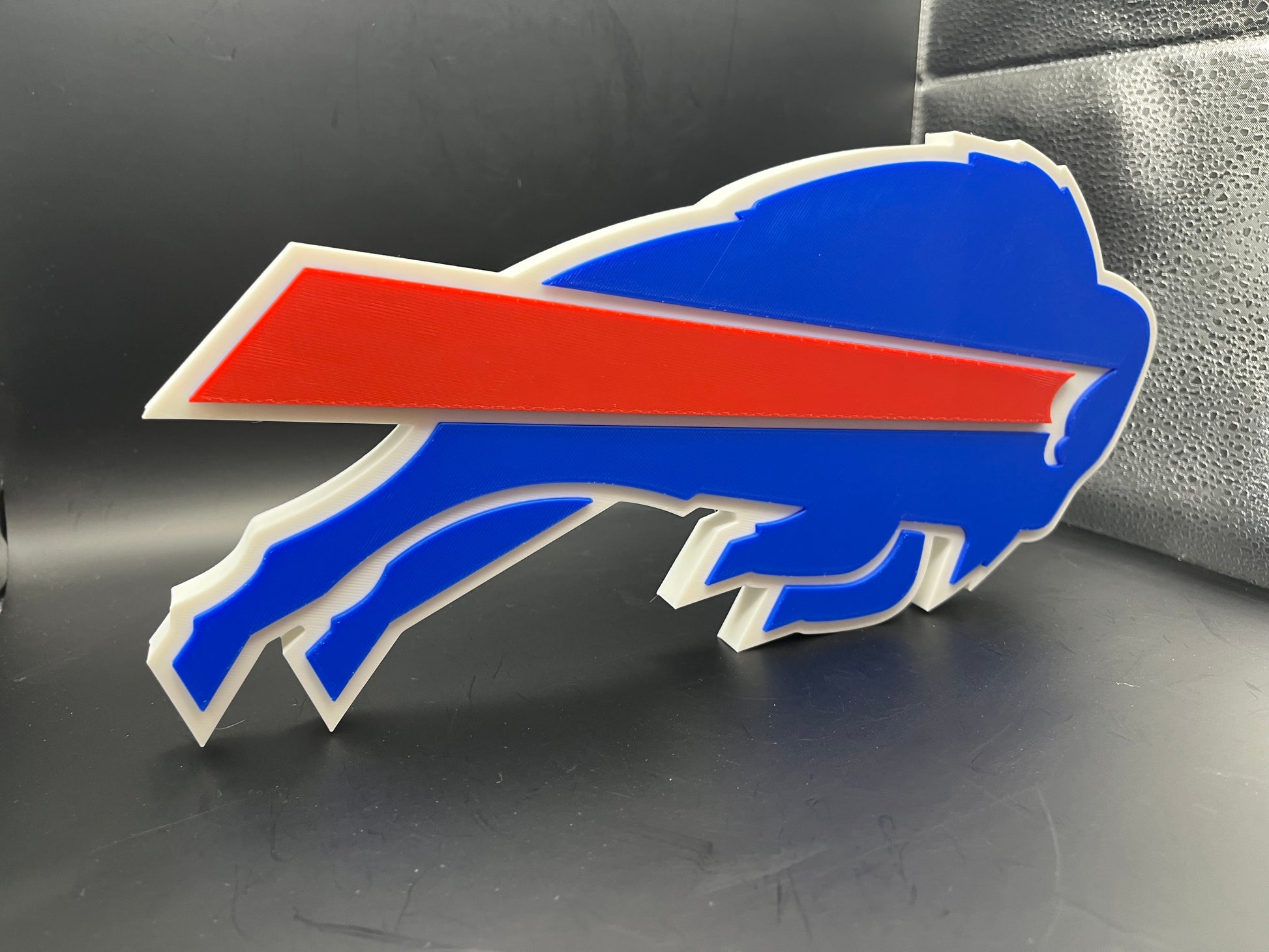 Buffalo Bills Logo Sign Display | 3D Wall Desk Shelf Art - UNRIVAL3D