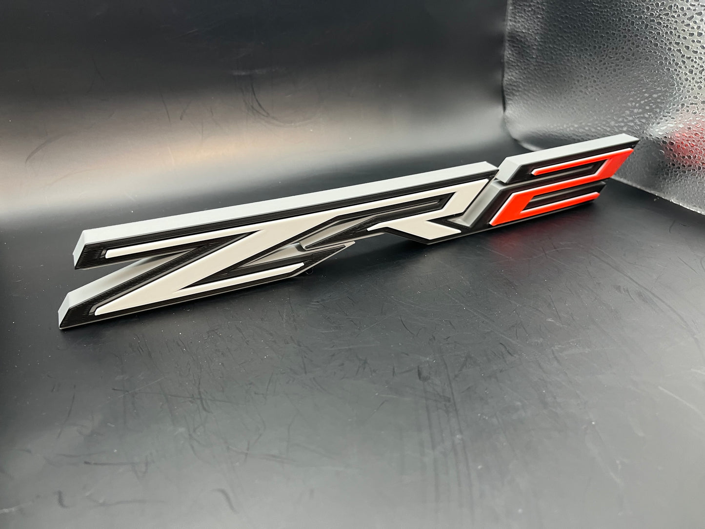 Chevy ZR2 Logo Sign Display | 3D Wall Desk Shelf Art - UNRIVAL3D