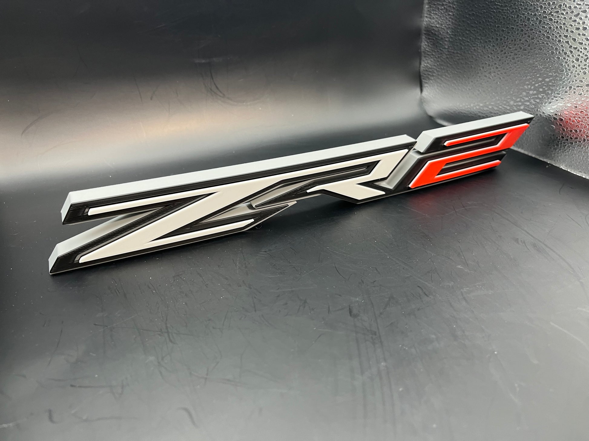 Chevy ZR2 Logo Sign Display | 3D Wall Desk Shelf Art - UNRIVAL3D