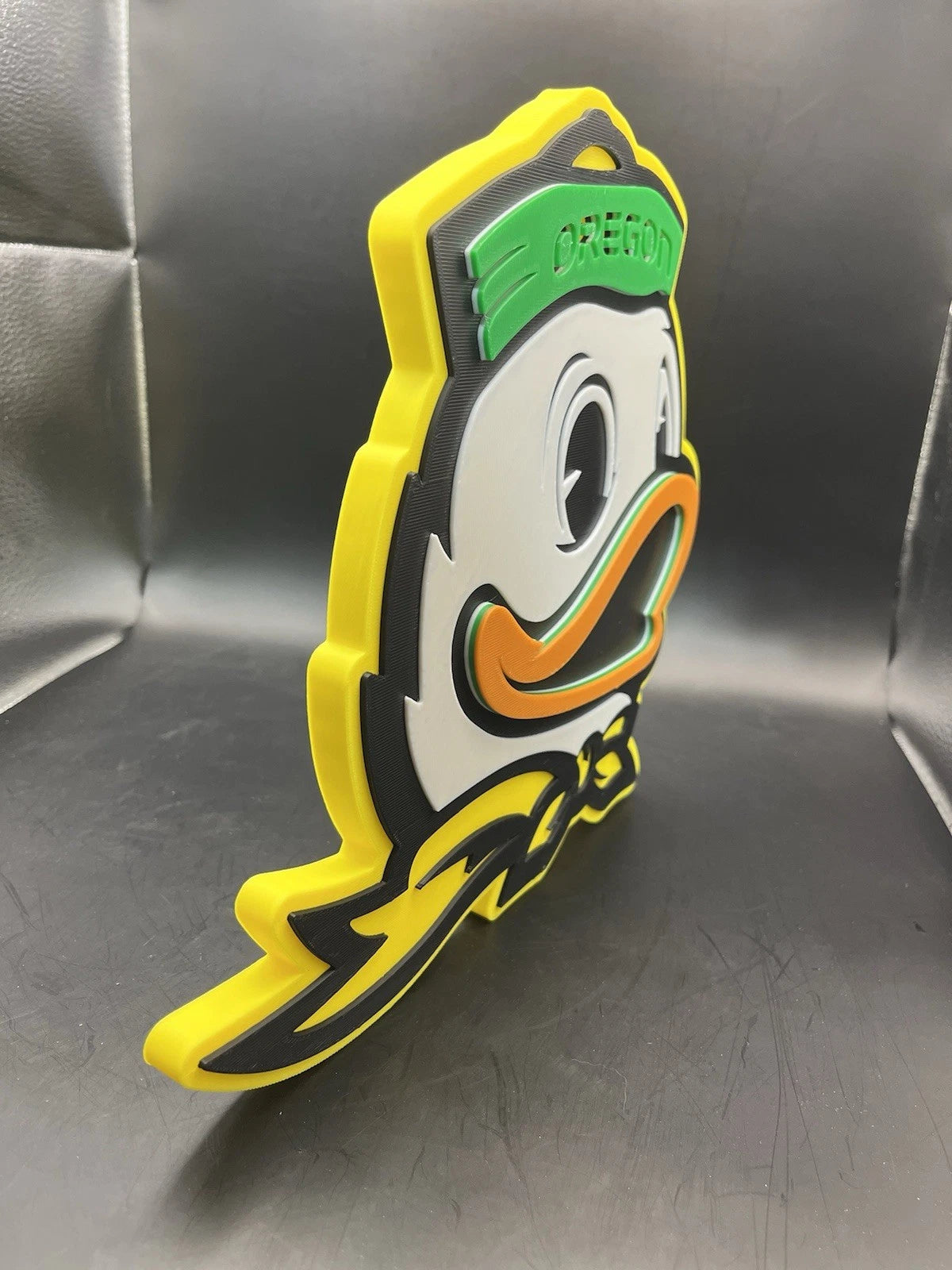 Oregon Ducks Logo Sign Display | 3D Wall Desk Shelf Art - UNRIVAL3D