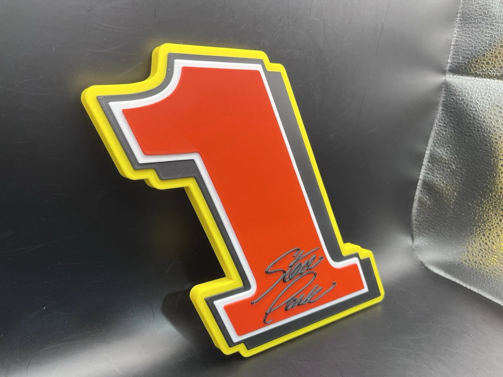 Steve Park 1 Logo Sign Display | 3D Wall Desk Shelf Art - UNRIVAL3D