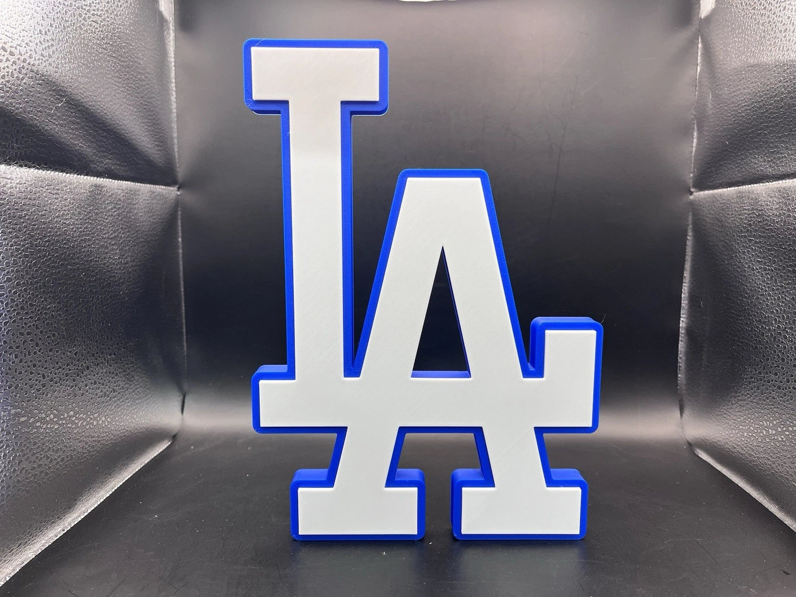 Los Angeles Dodgers Logo Sign Display | 3D Wall Desk Shelf Art - UNRIVAL3D