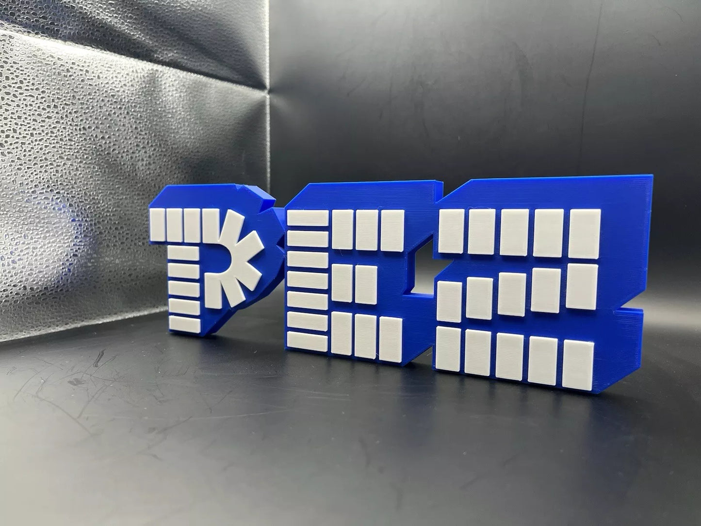 PEZ Candy Logo Sign Display | 3D Wall Desk Shelf Art - UNRIVAL3D