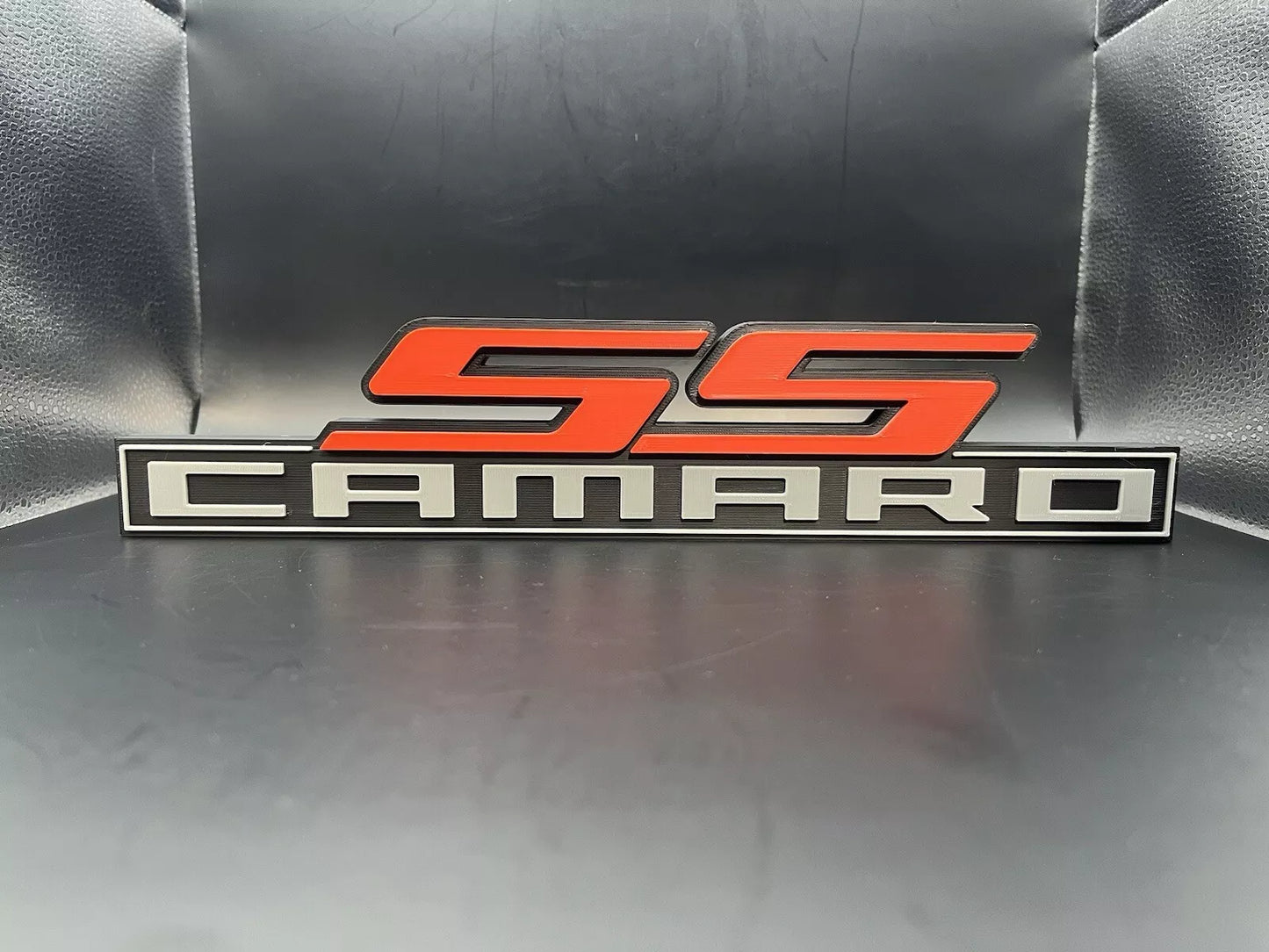 Camaro SS Logo Sign Display | 3D Wall Desk Shelf Art - UNRIVAL3D