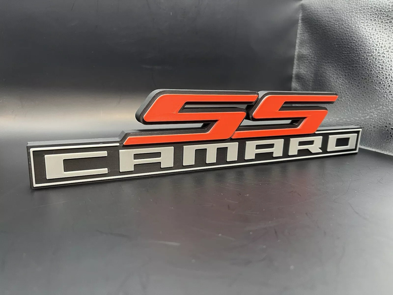 Camaro SS Logo Sign Display | 3D Wall Desk Shelf Art - UNRIVAL3D