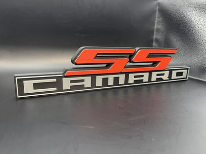 Camaro SS Logo Sign Display | 3D Wall Desk Shelf Art - UNRIVAL3D