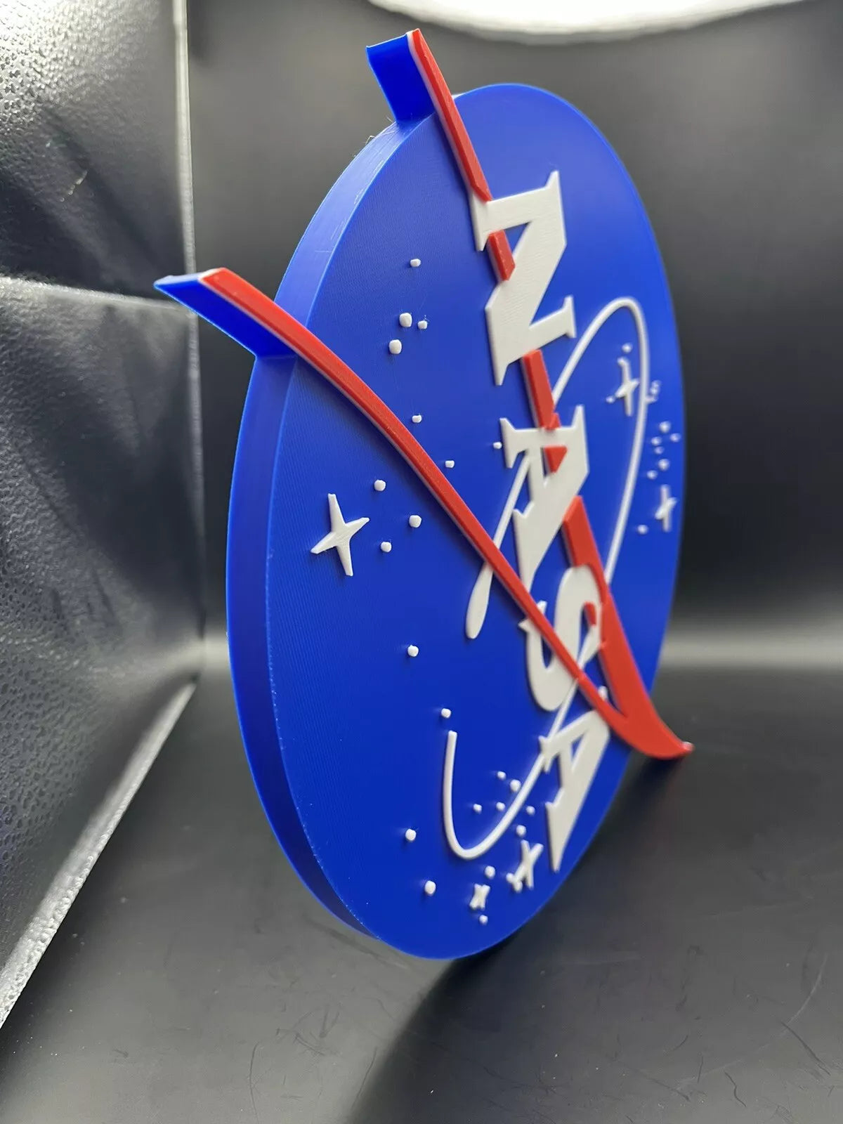 NASA Logo Sign Display | 3D Wall Desk Shelf Art - UNRIVAL3D