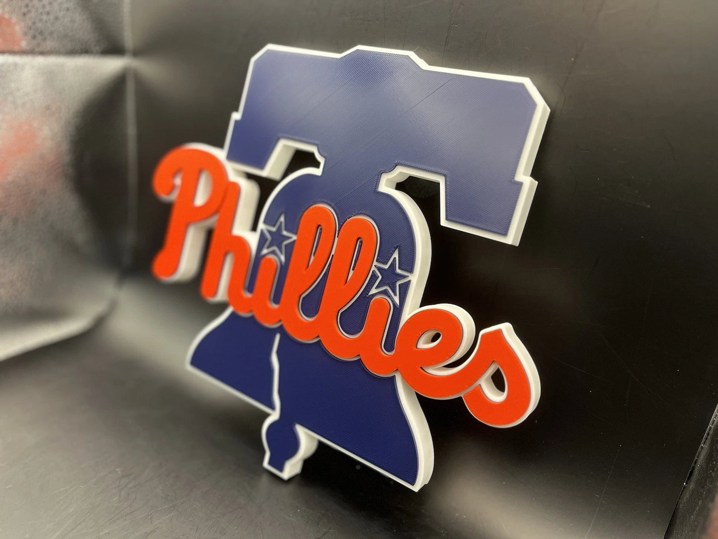 Philadelphia Phillies Logo Sign Display | 3D Wall Desk Shelf Art - UNRIVAL3D