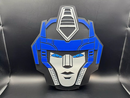 Optimus Prime Transformers Logo Sign Display | 3D Wall Desk Shelf Art - UNRIVAL3D