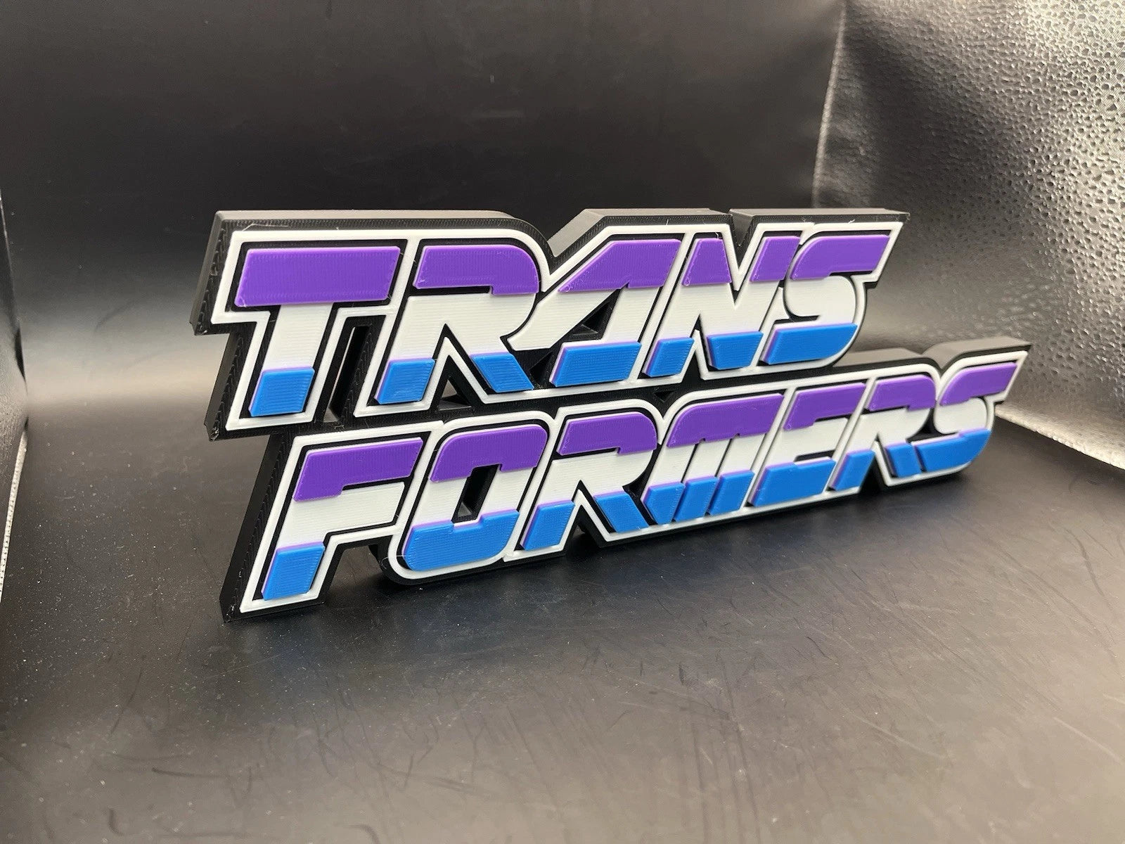 Transformers Decepticon Logo Sign Display | 3D Wall Desk Shelf Art - UNRIVAL3D