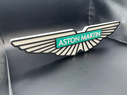 Aston Martin Logo Sign Display | 3D Wall Desk Shelf Art - UNRIVAL3D