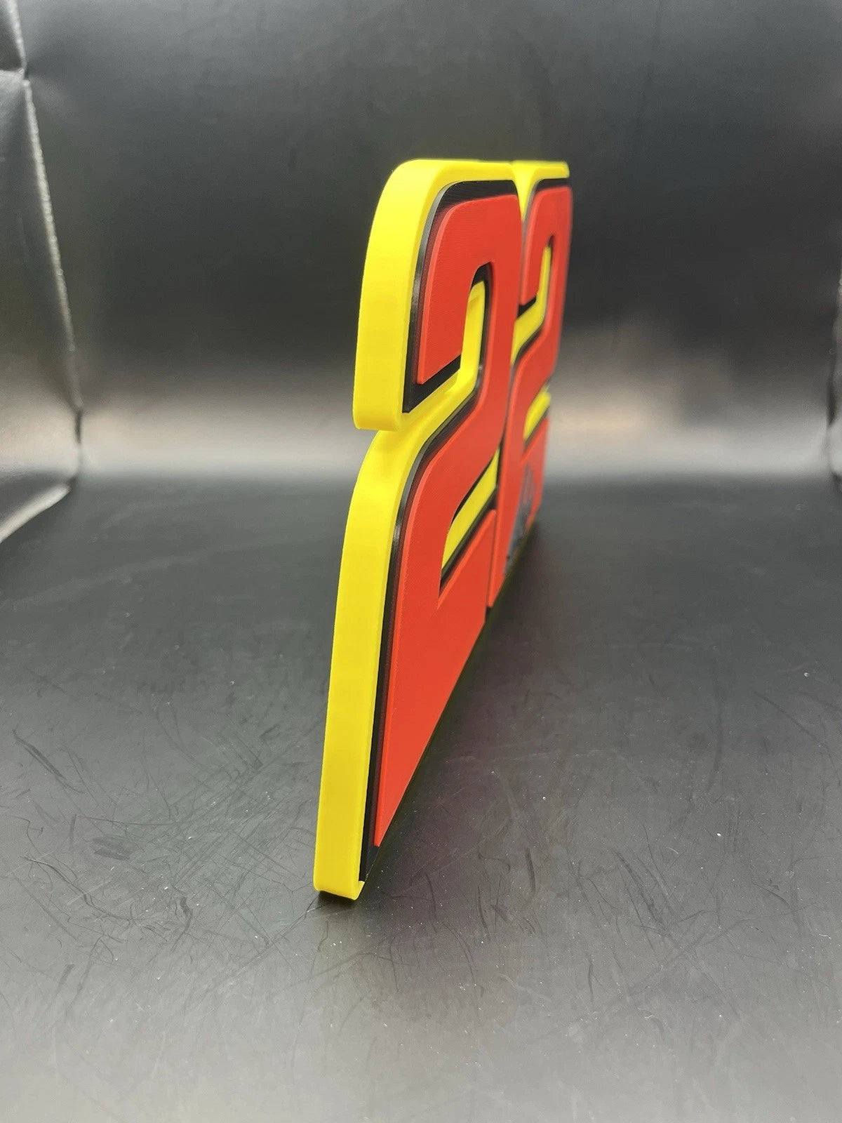 Joey Logano 22 Logo Sign Display | 3D Wall Desk Shelf Art - UNRIVAL3D