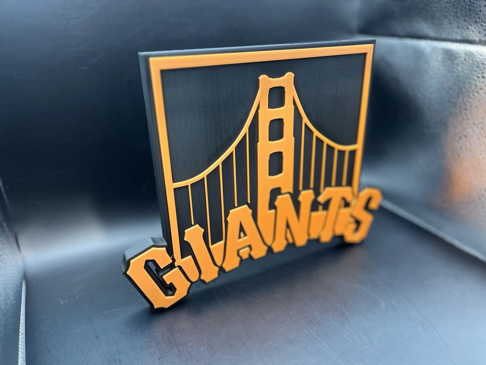 San Francisco Giants Logo Sign Display | 3D Wall Desk Shelf Art - UNRIVAL3D