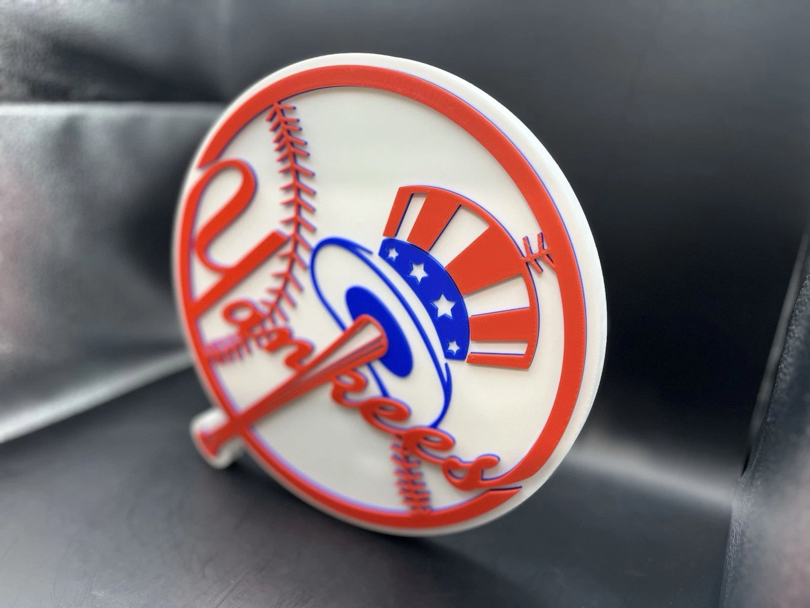 New York Yankees Logo Sign Display | 3D Wall Desk Shelf Art - UNRIVAL3D