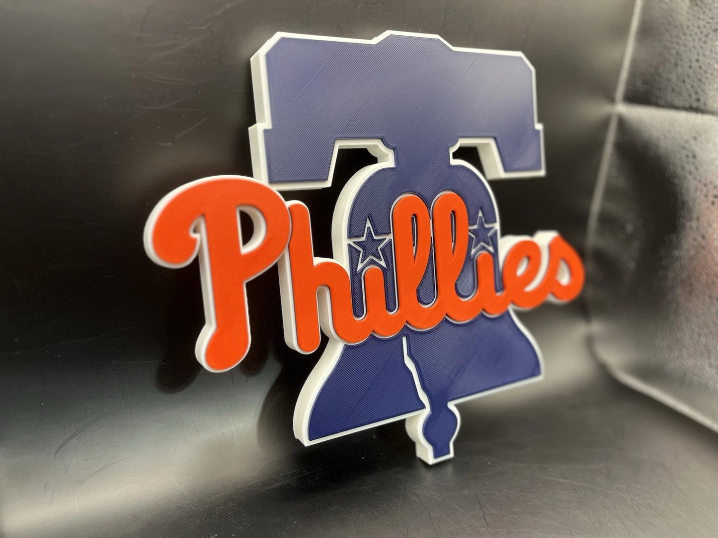 Philadelphia Phillies Logo Sign Display | 3D Wall Desk Shelf Art - UNRIVAL3D
