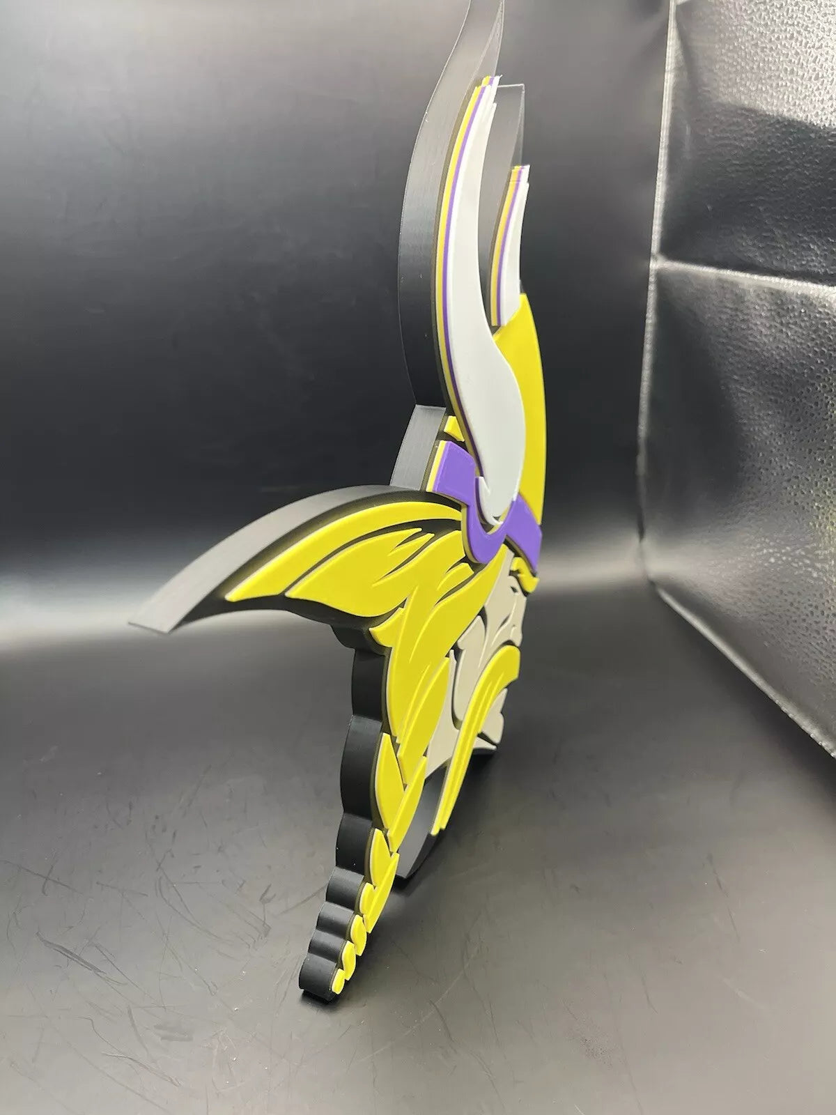 Minnesota Vikings Logo Sign Display | 3D Wall Desk Shelf Art - UNRIVAL3D