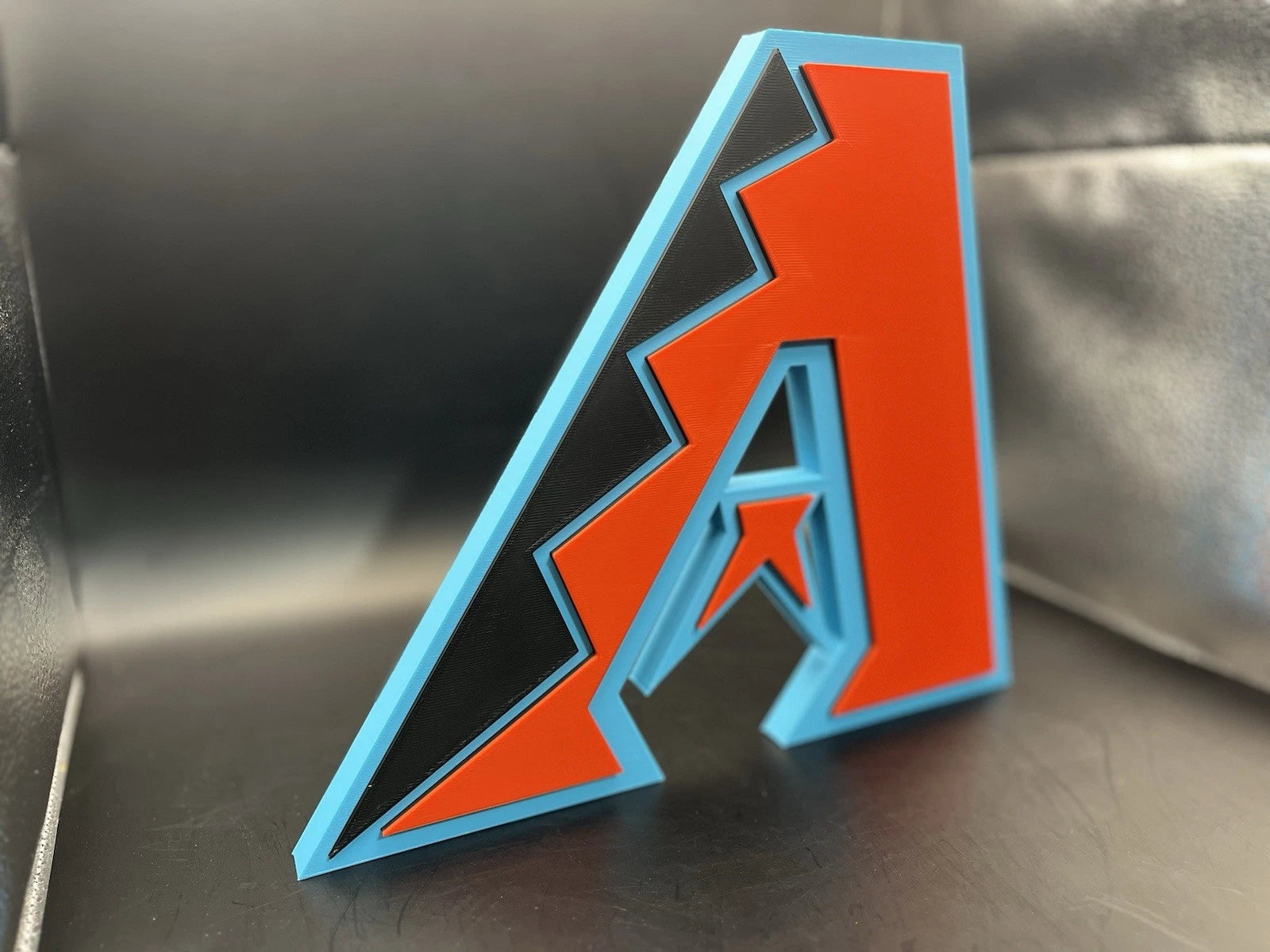 Arizona Diamondbacks Logo Sign Display | 3D Wall Desk Shelf Art - UNRIVAL3D