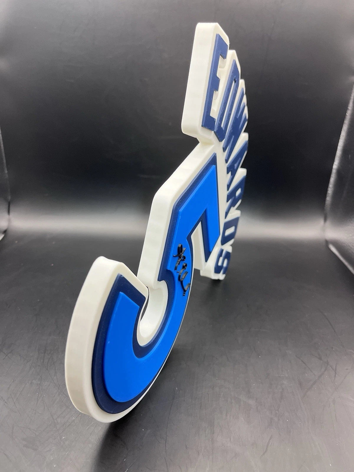 Anthony Edwards 5 Logo Sign Display | 3D Wall Desk Shelf Art - UNRIVAL3D