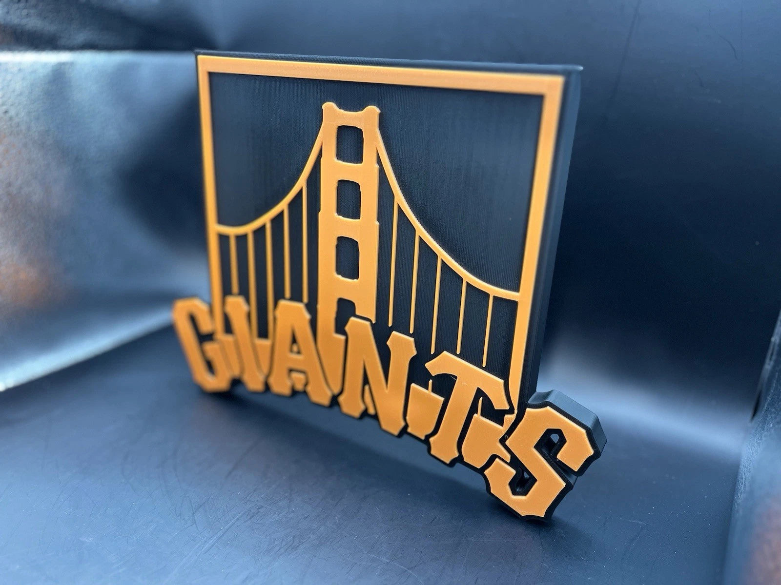 San Francisco Giants Logo Sign Display | 3D Wall Desk Shelf Art - UNRIVAL3D