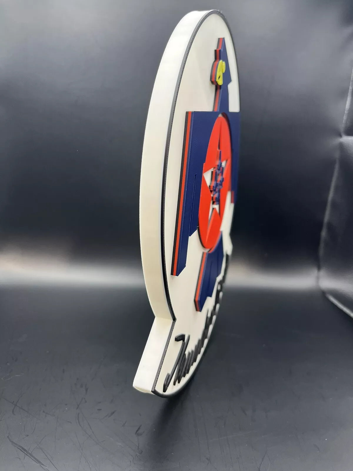 U.S. Air Force Thunderbirds Logo Sign Display | 3D Wall Desk Shelf Art - UNRIVAL3D