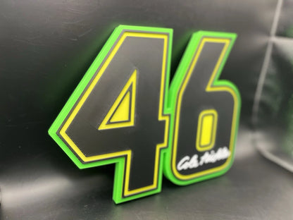 Cole Trickle 46 Logo Sign Display | 3D Wall Desk Shelf Art - UNRIVAL3D