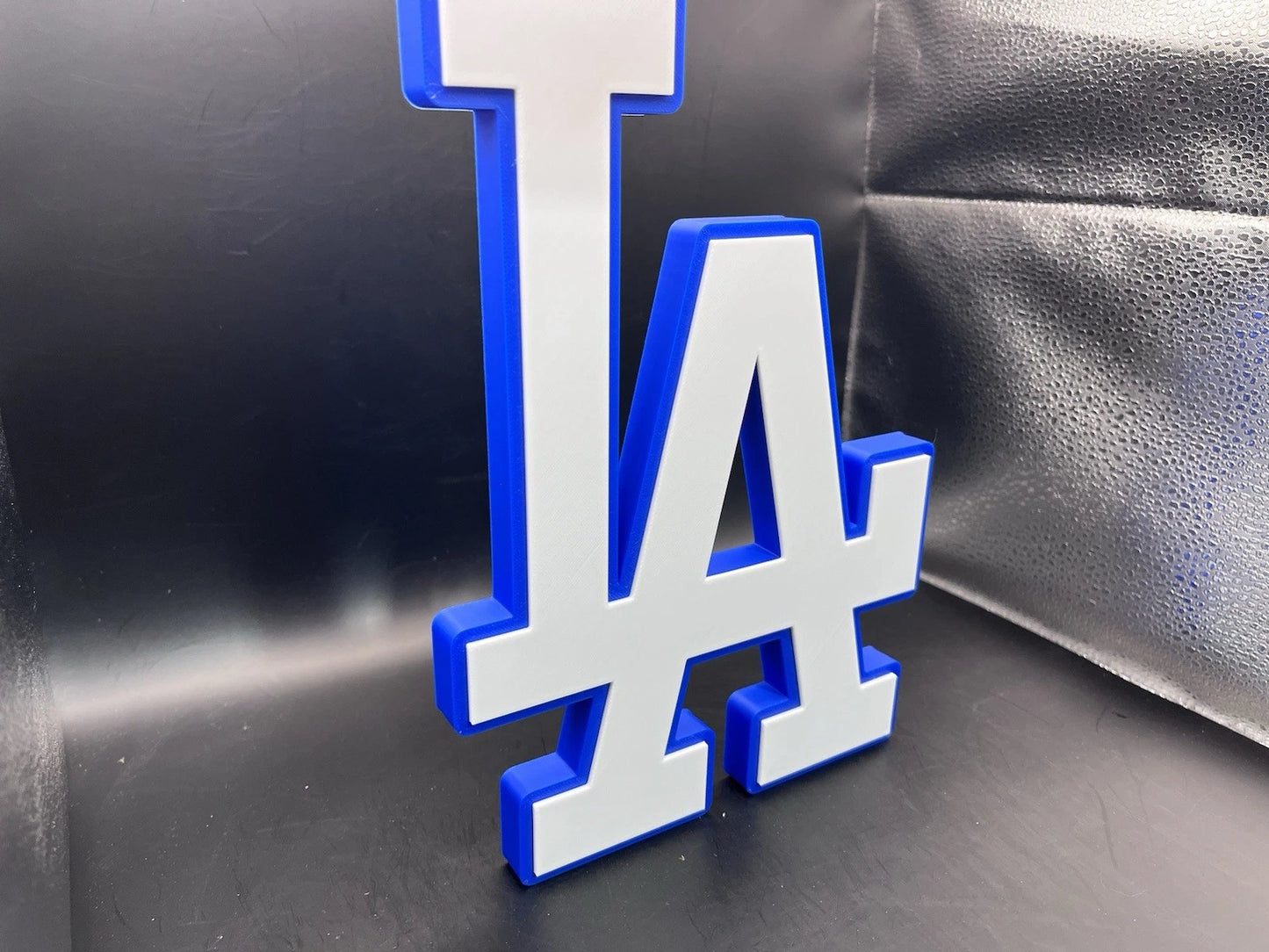 Los Angeles Dodgers Logo Sign Display | 3D Wall Desk Shelf Art - UNRIVAL3D