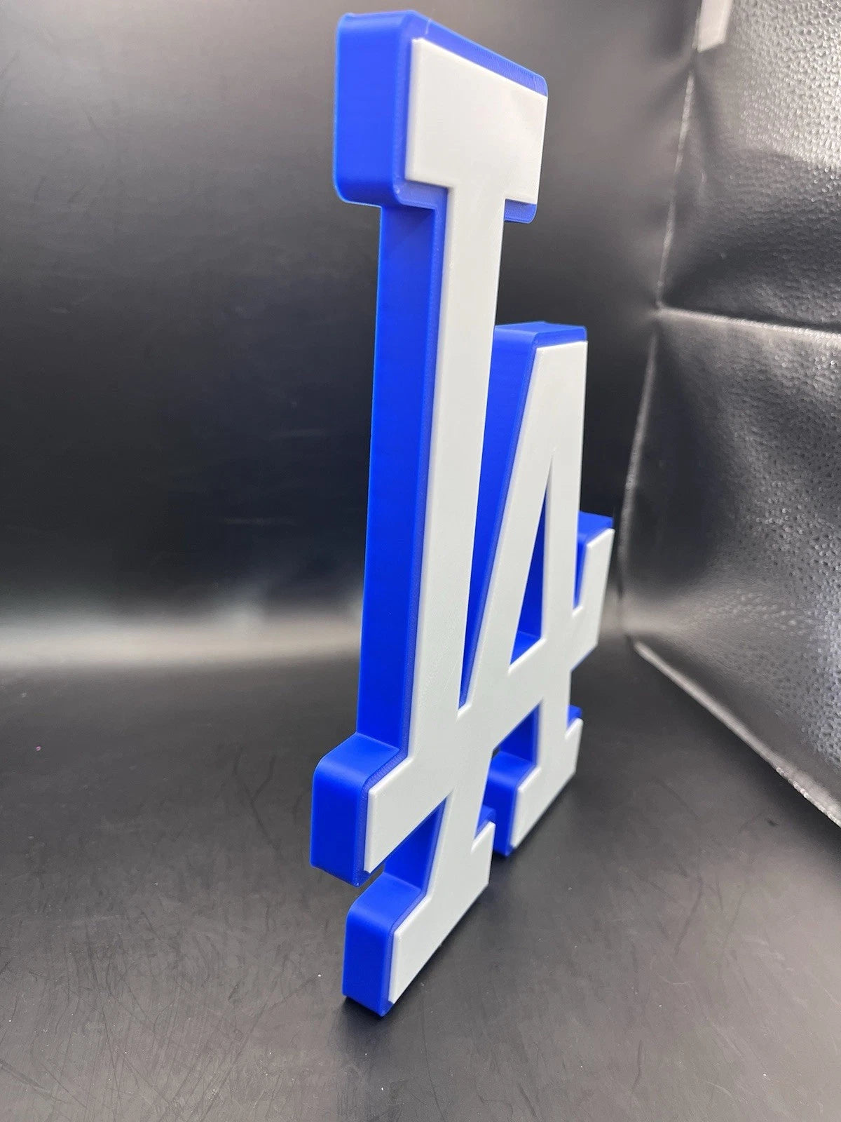 Los Angeles Dodgers Logo Sign Display | 3D Wall Desk Shelf Art - UNRIVAL3D