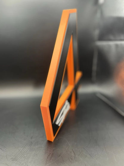 Lando Norris 4 Logo Sign Display | 3D Wall Desk Shelf Art - UNRIVAL3D